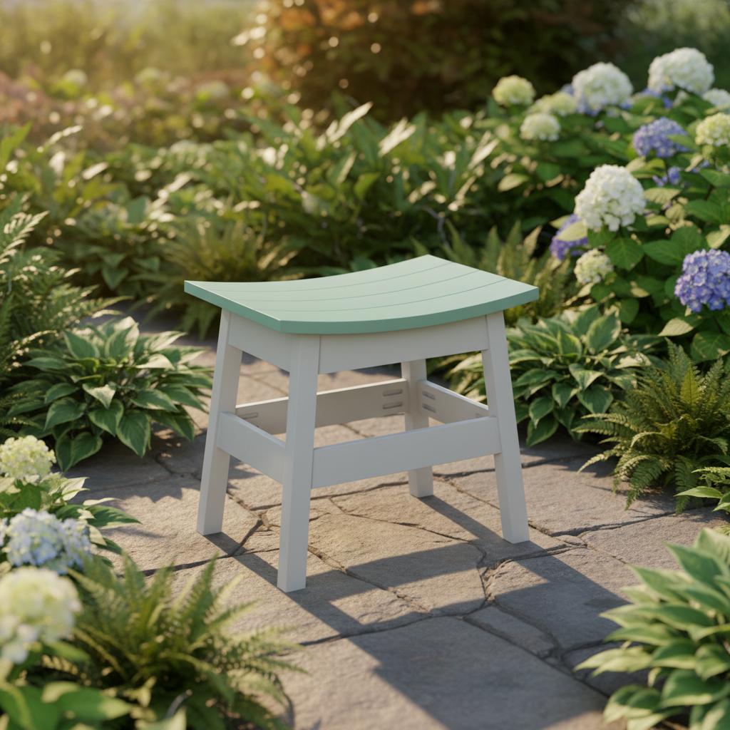 DuraWeather Poly SADDLE STOOL