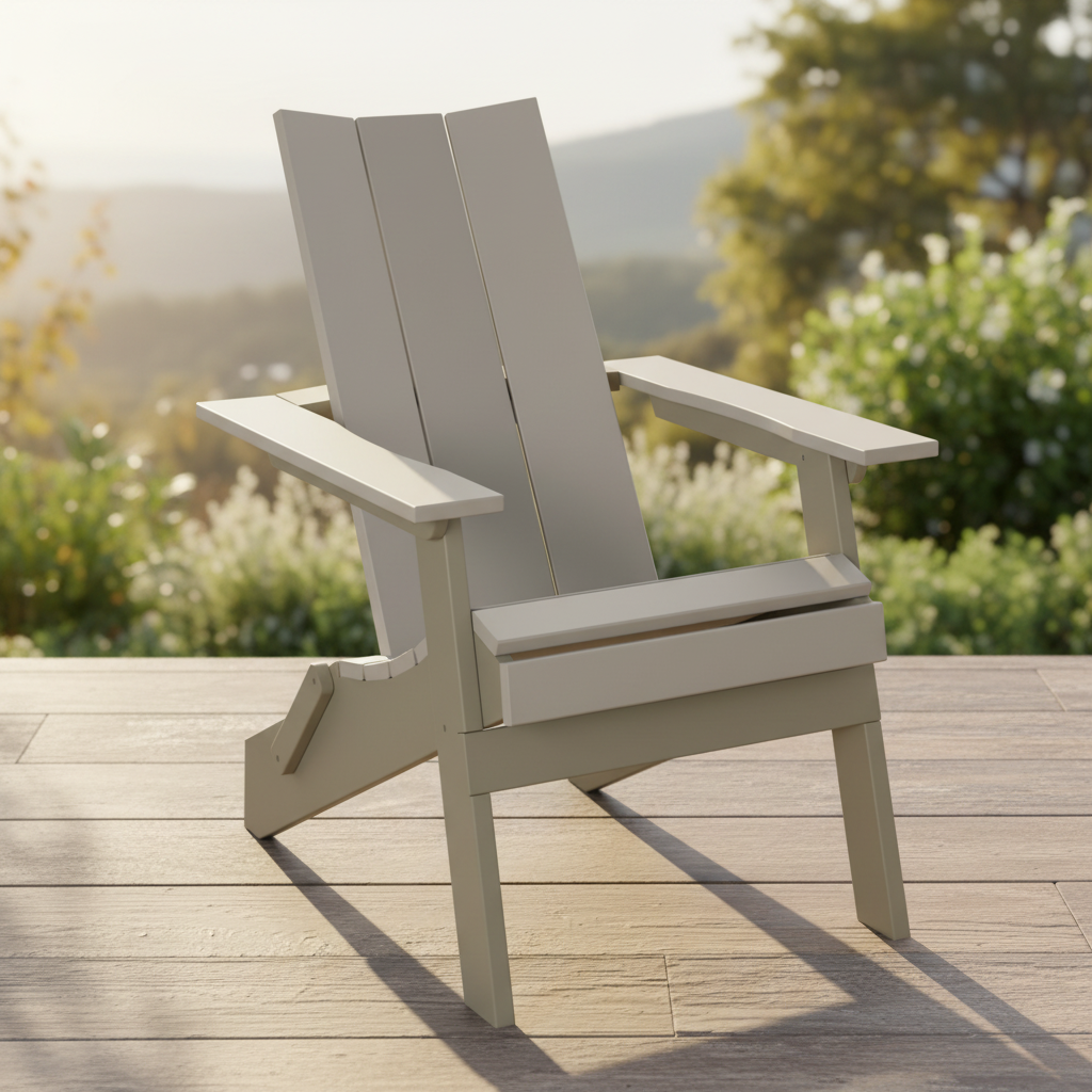 DuraWeather Poly MODERN FOLDING ADIRONDACK