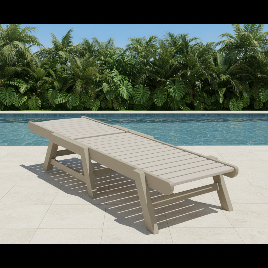 DuraWeather Poly CHAISE LOUNGE