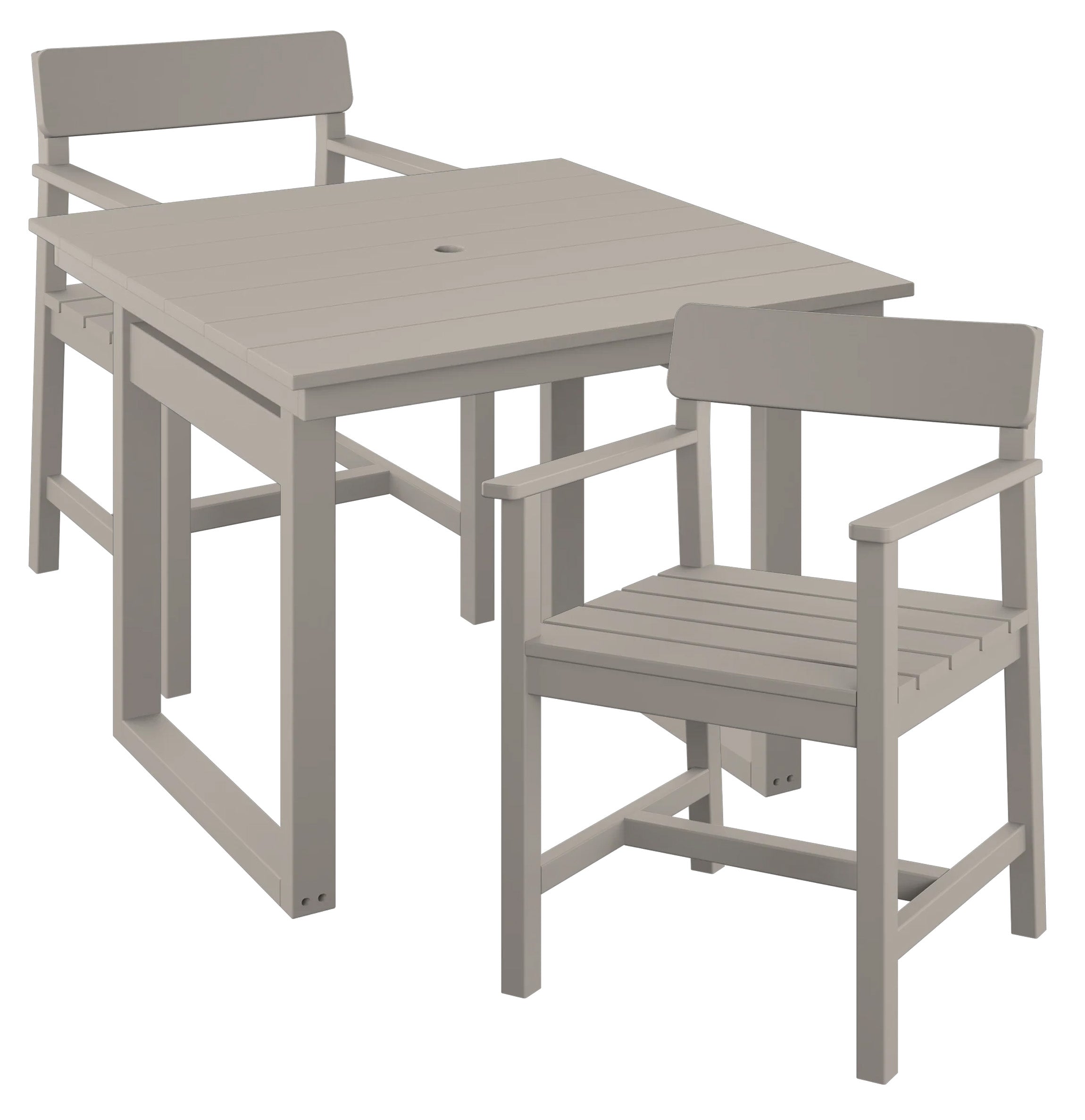 3-Piece Beverly Dining Table Set