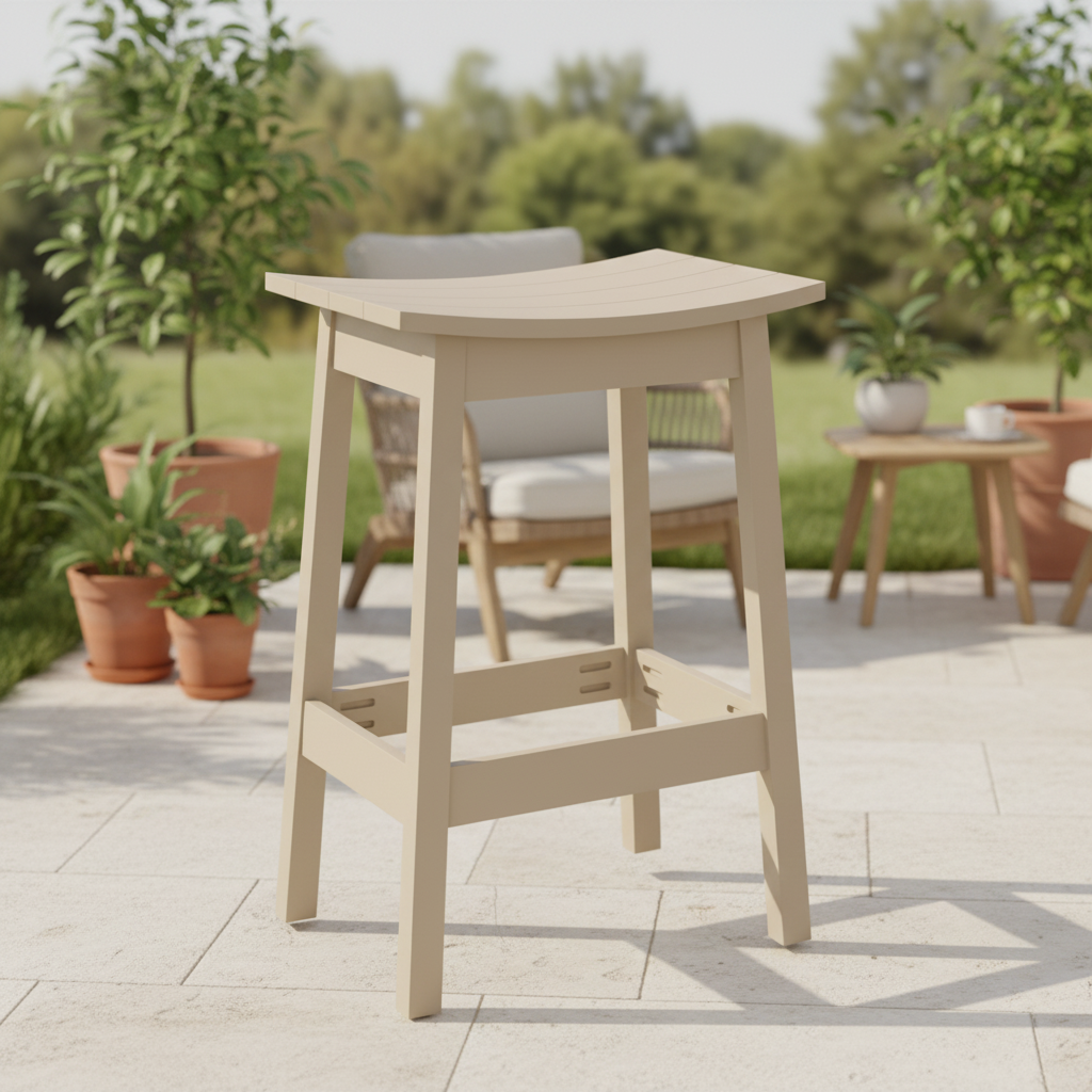DuraWeather Poly SADDLE STOOL