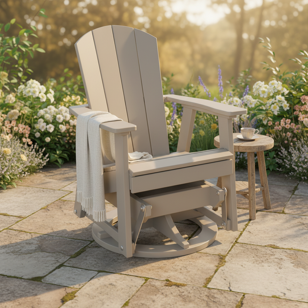 DuraWeather Poly SWIVEL GLIDER