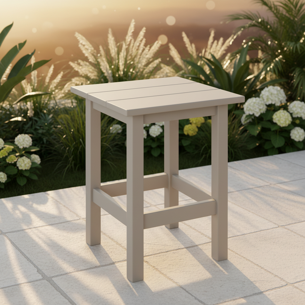 DuraWeather Poly MODERN END TABLE
