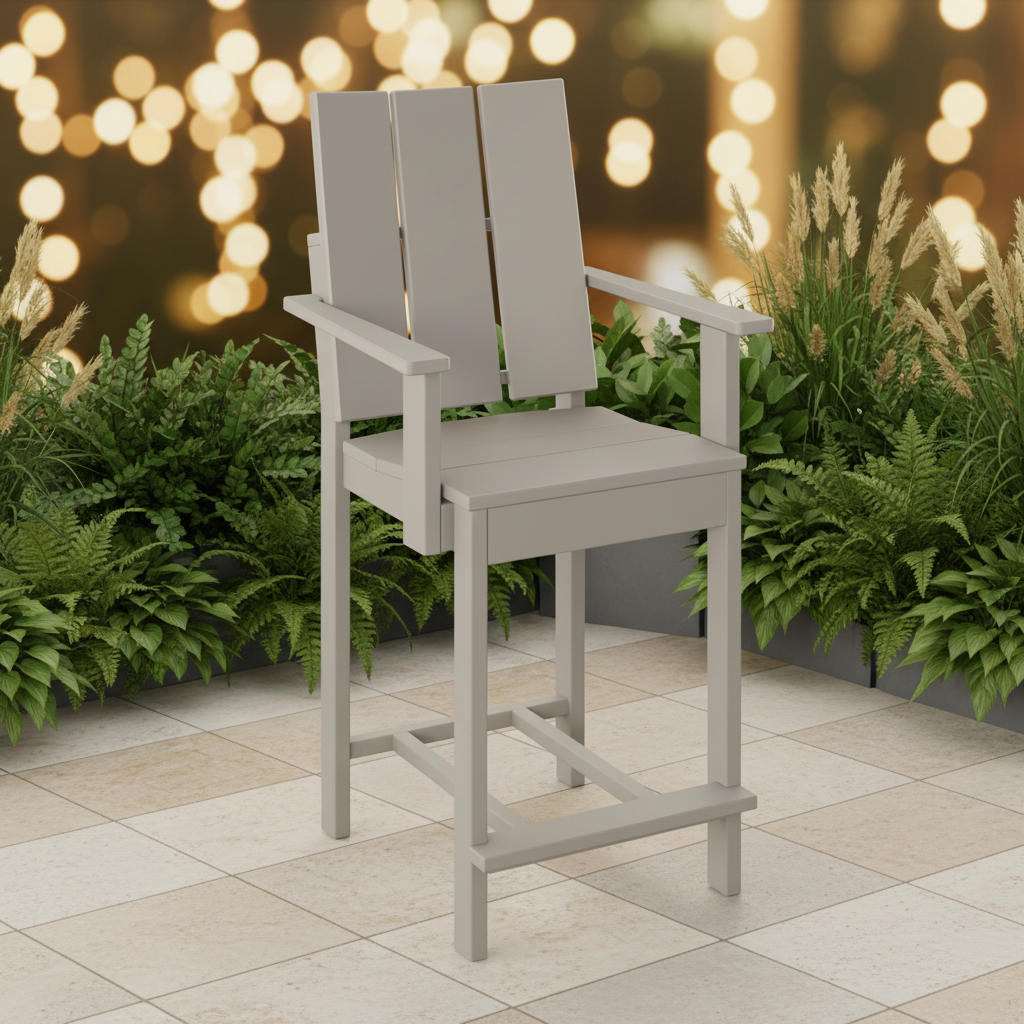 DuraWeather Poly MODERN DINING CHAIR