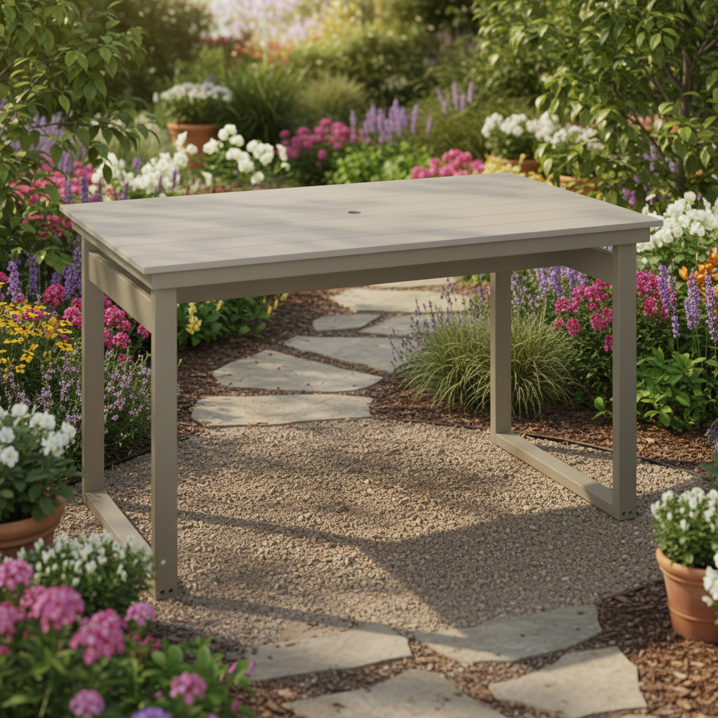 DuraWeather Poly MODERN 38 x 64 TABLE