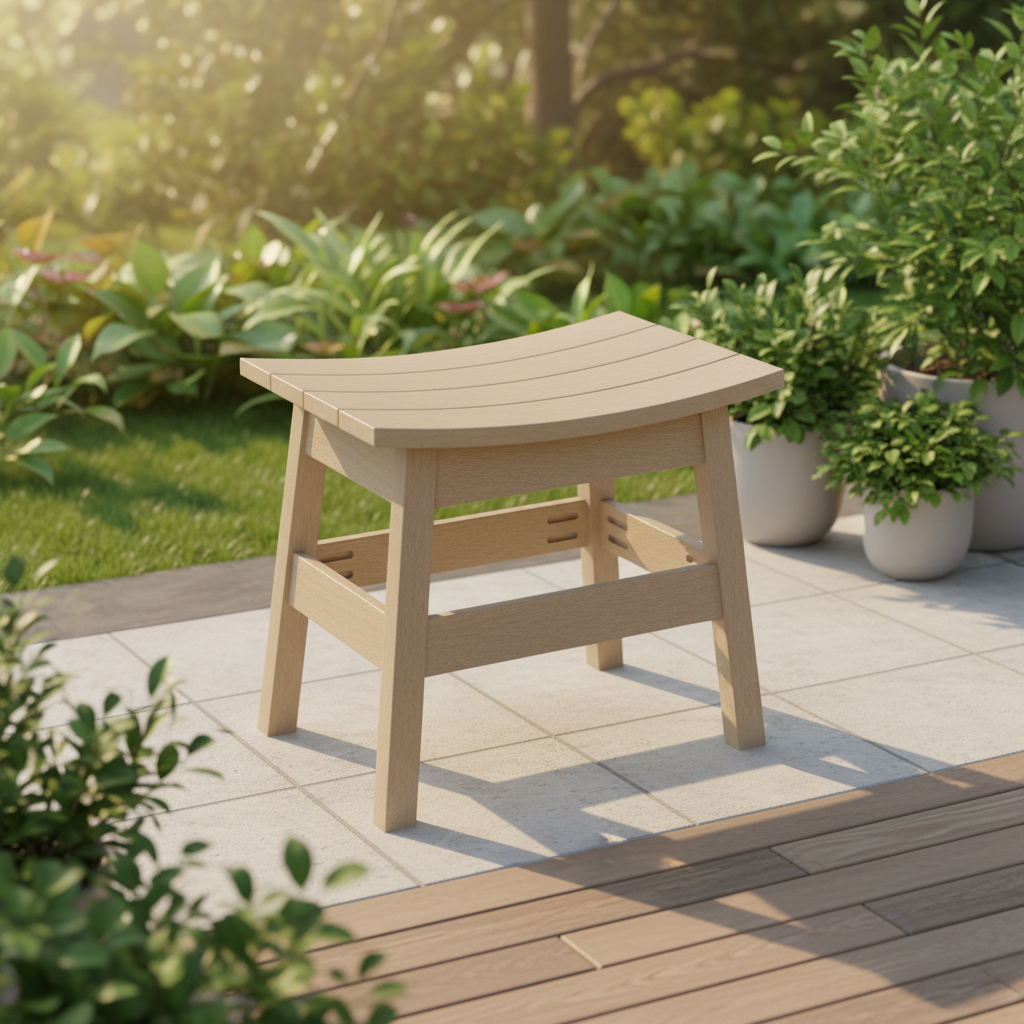 DuraWeather Poly SADDLE STOOL