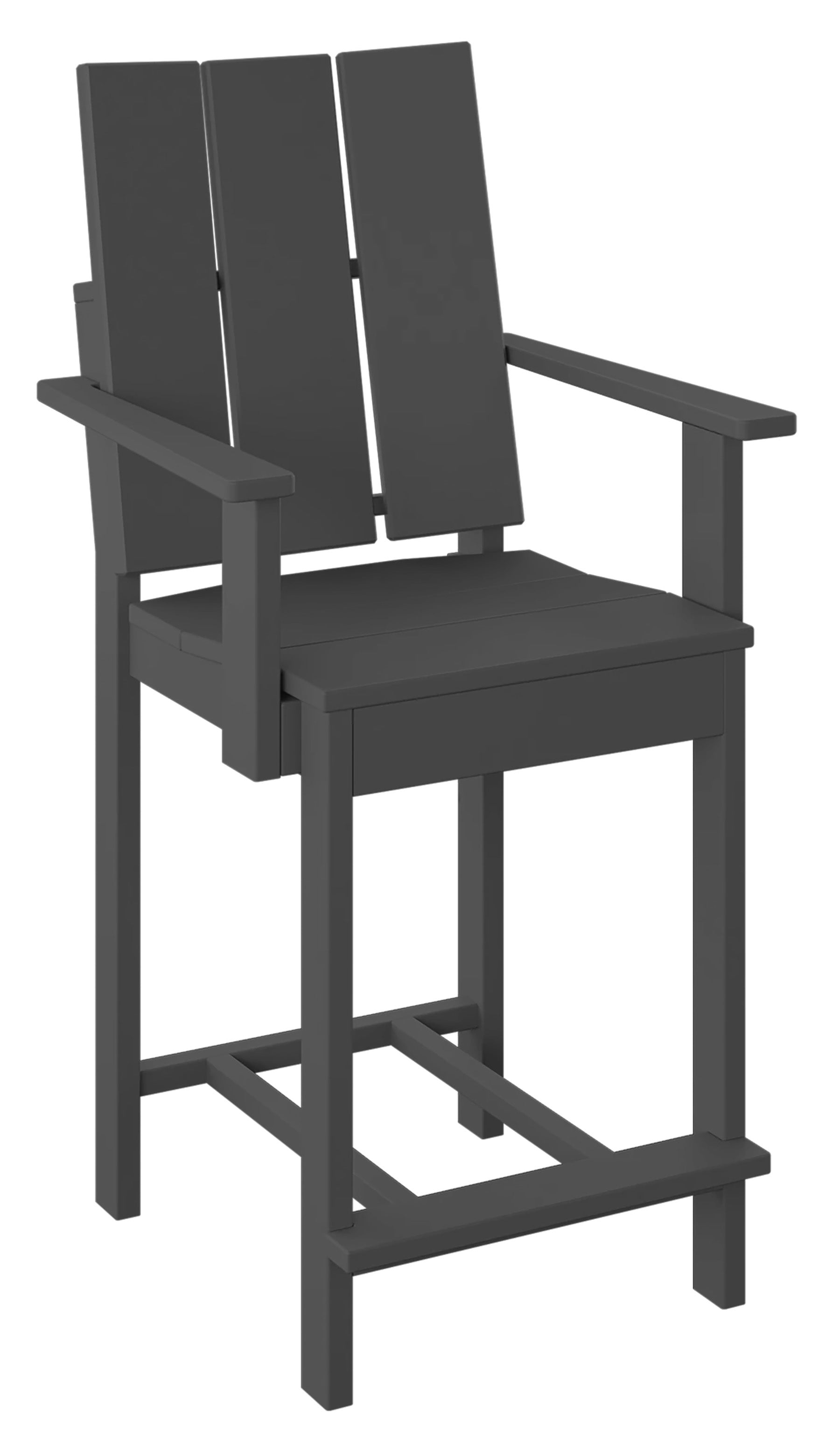 Modern Adirondack Counter Chair