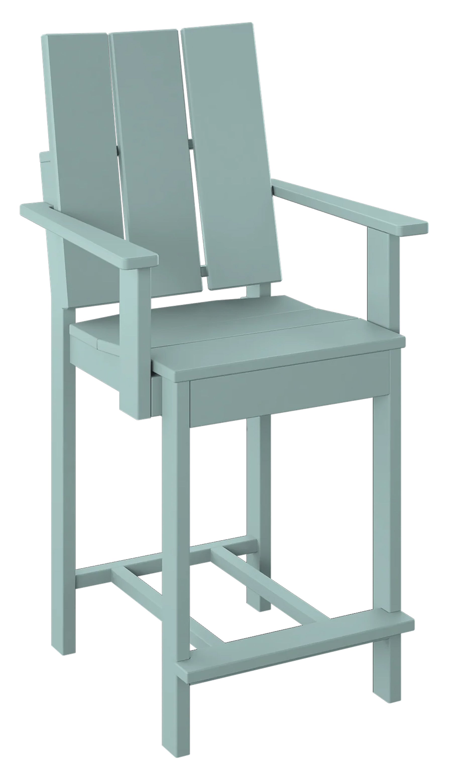 5-Piece Modern Adirondack Counter Set