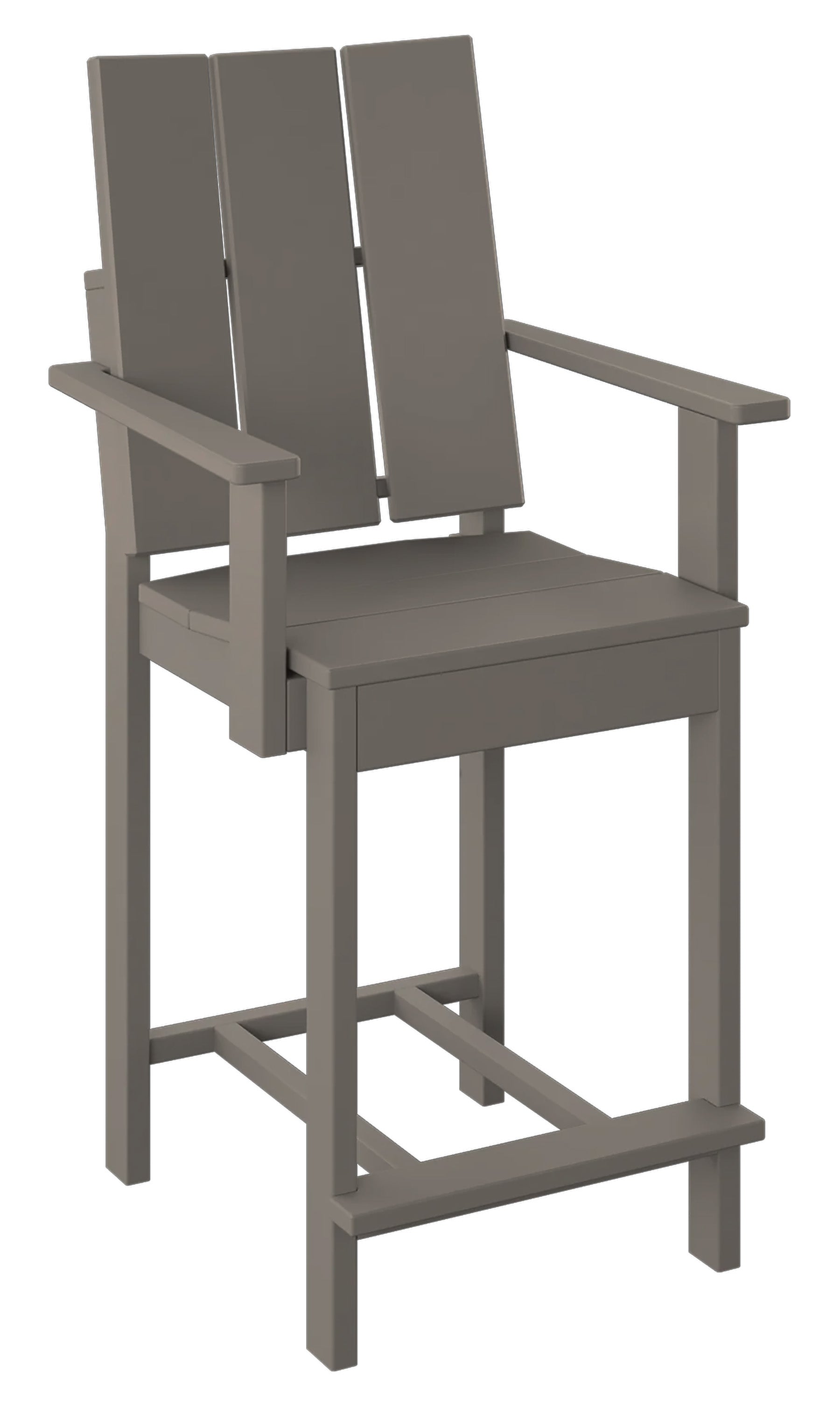 Modern Adirondack Counter Chair