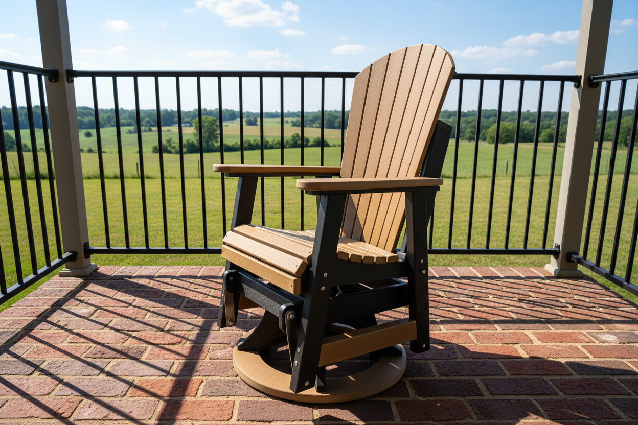 Original Adirondack Swivel Glider