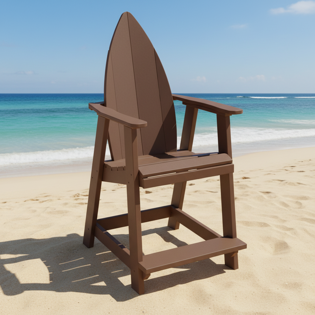 DuraWeather Poly SURFBOARD NOSE BALCONY CHAIR