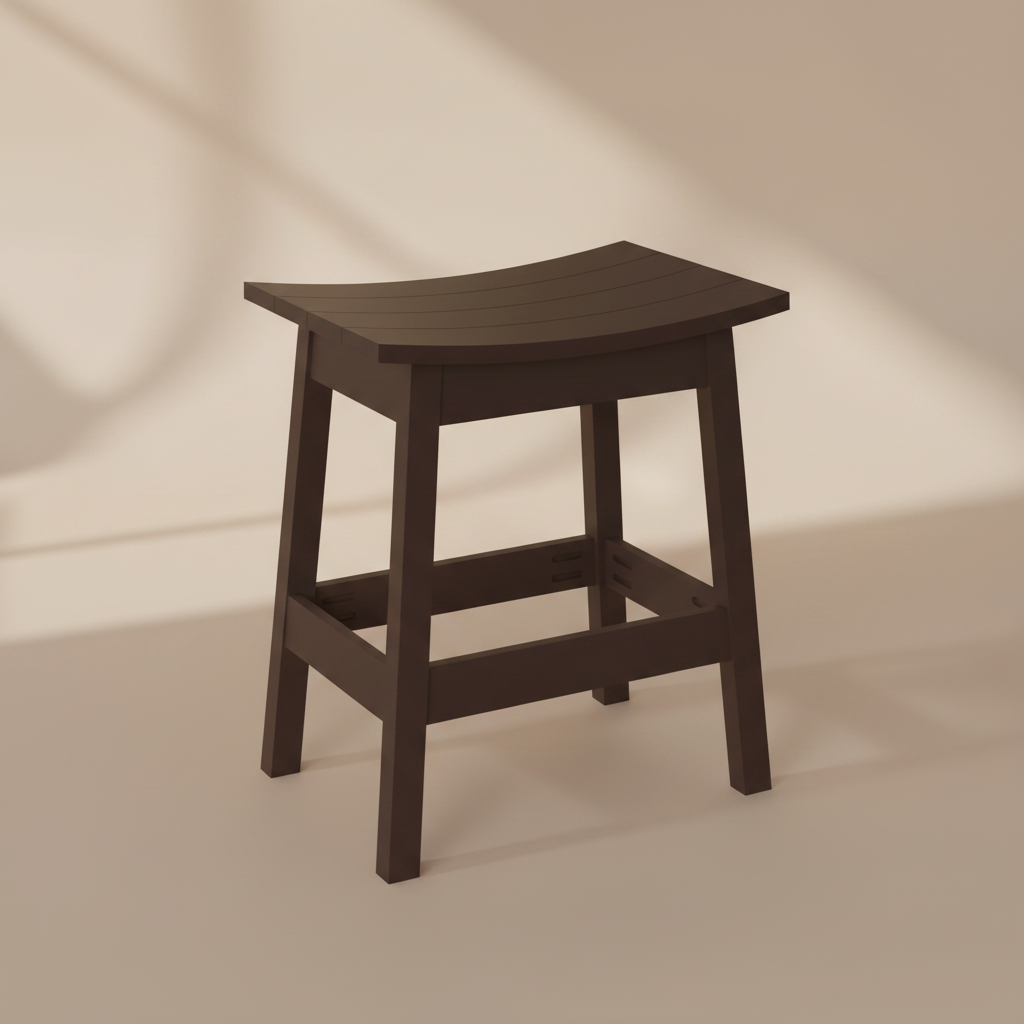 DuraWeather Poly SADDLE STOOL