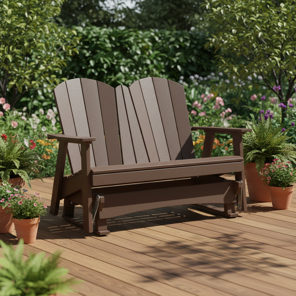 DuraWeather Poly 4 CHAIR GLIDER