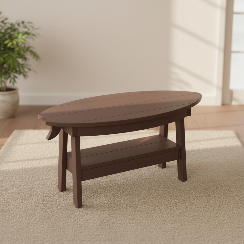 DuraWeather Poly SURFBOARD COFFEE TABLE
