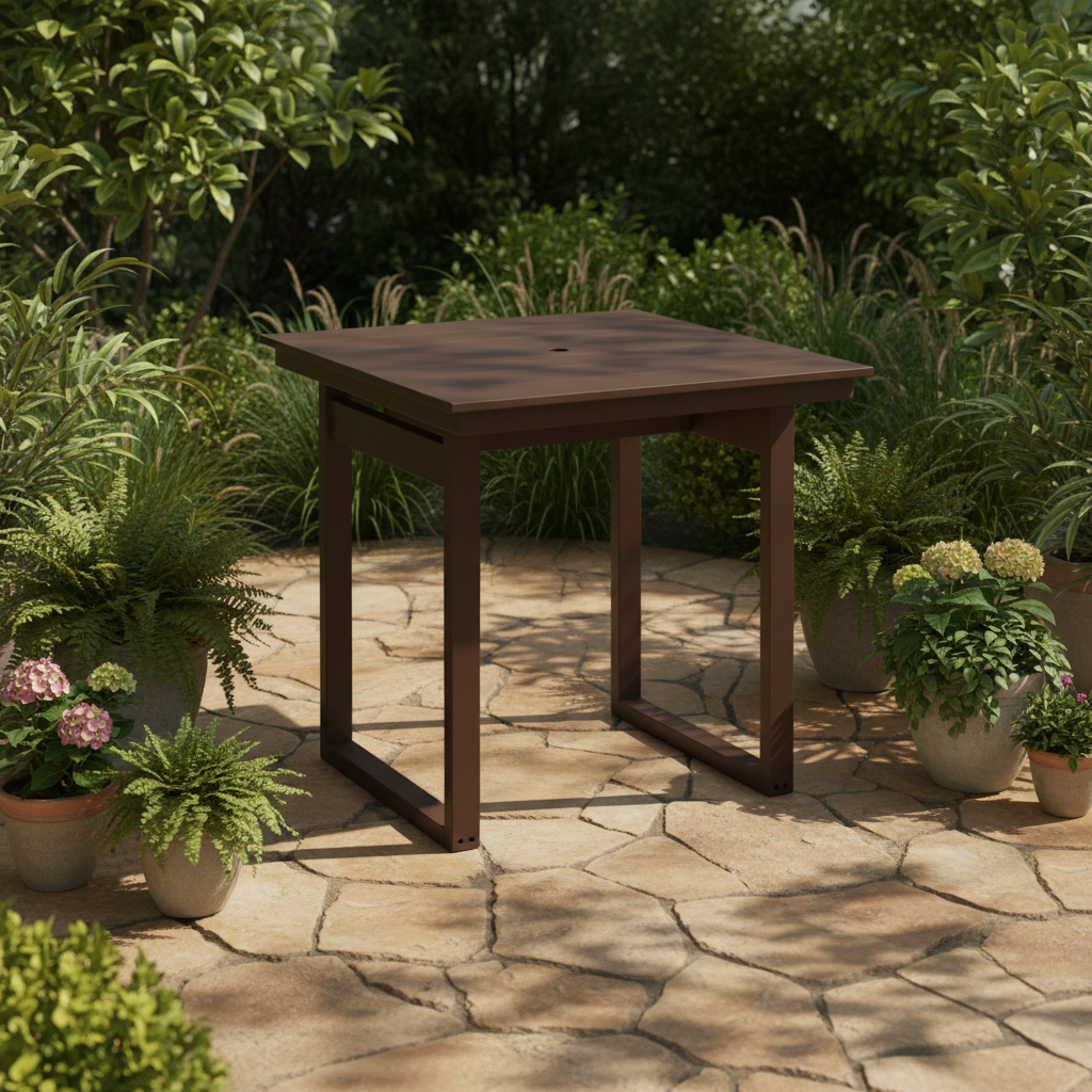 DuraWeather Poly MODERN 38 SQUARE TABLE