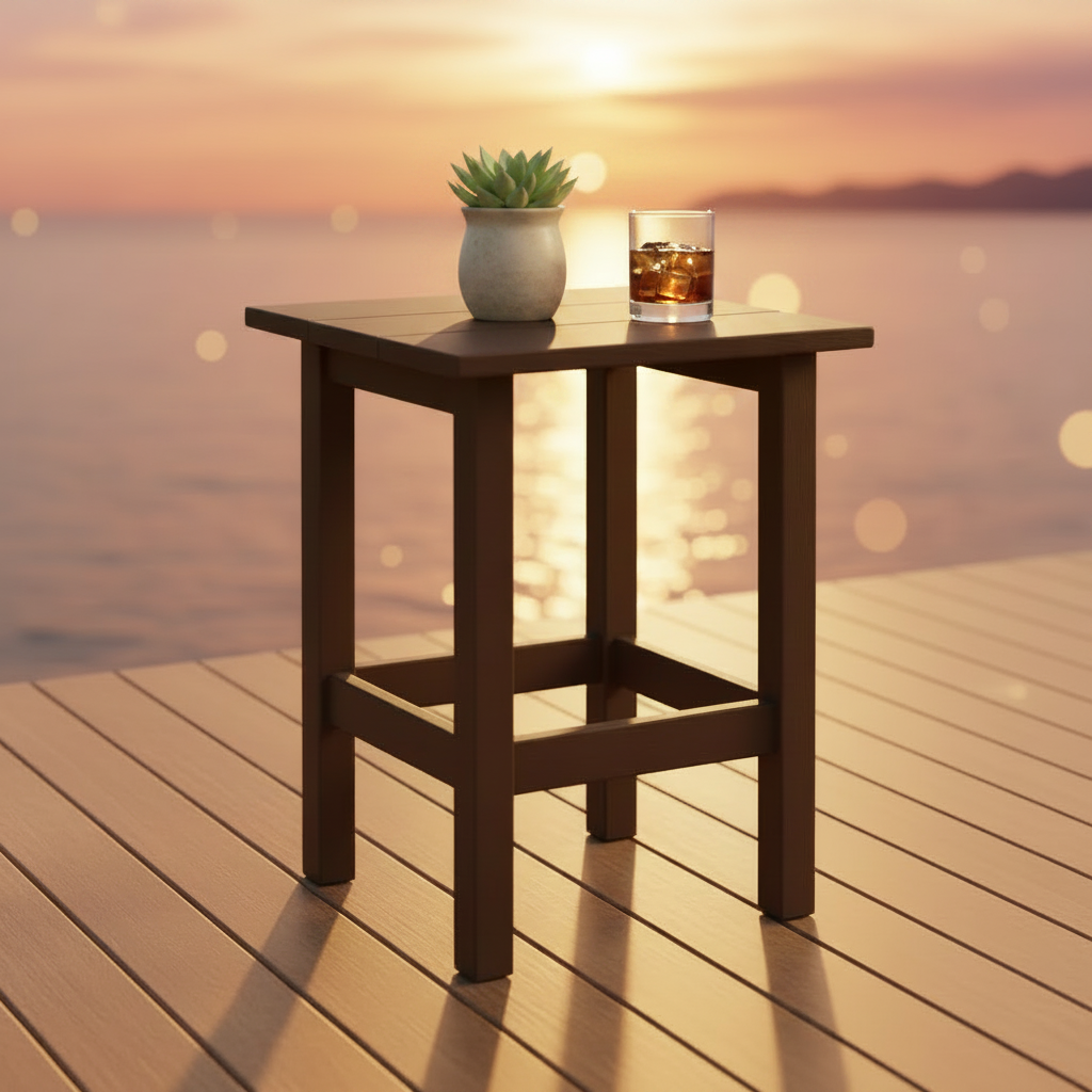 DuraWeather Poly MODERN END TABLE
