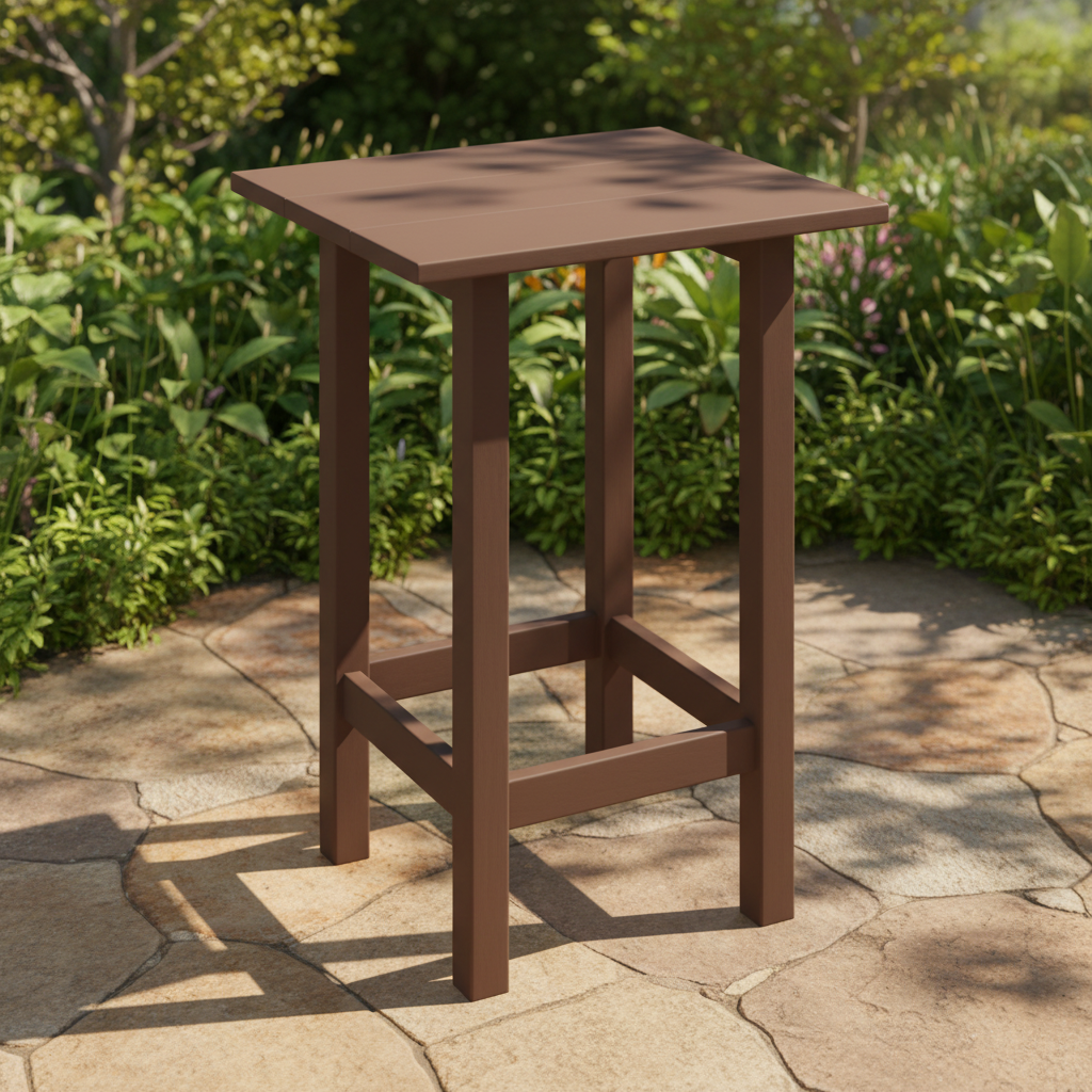 DuraWeather Poly MODERN BALCONY END TABLE