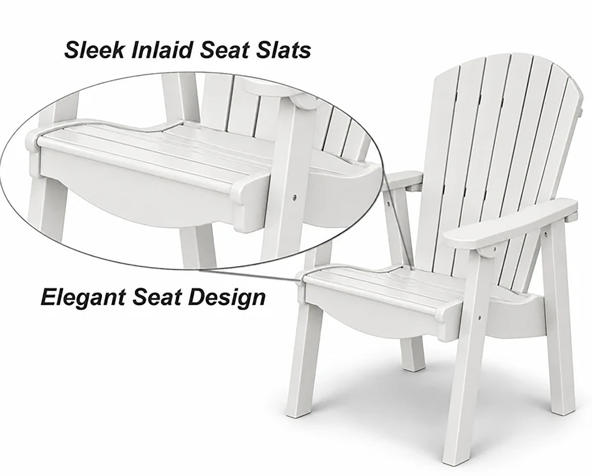 7-Piece Harmony Adirondack Dining Table Set