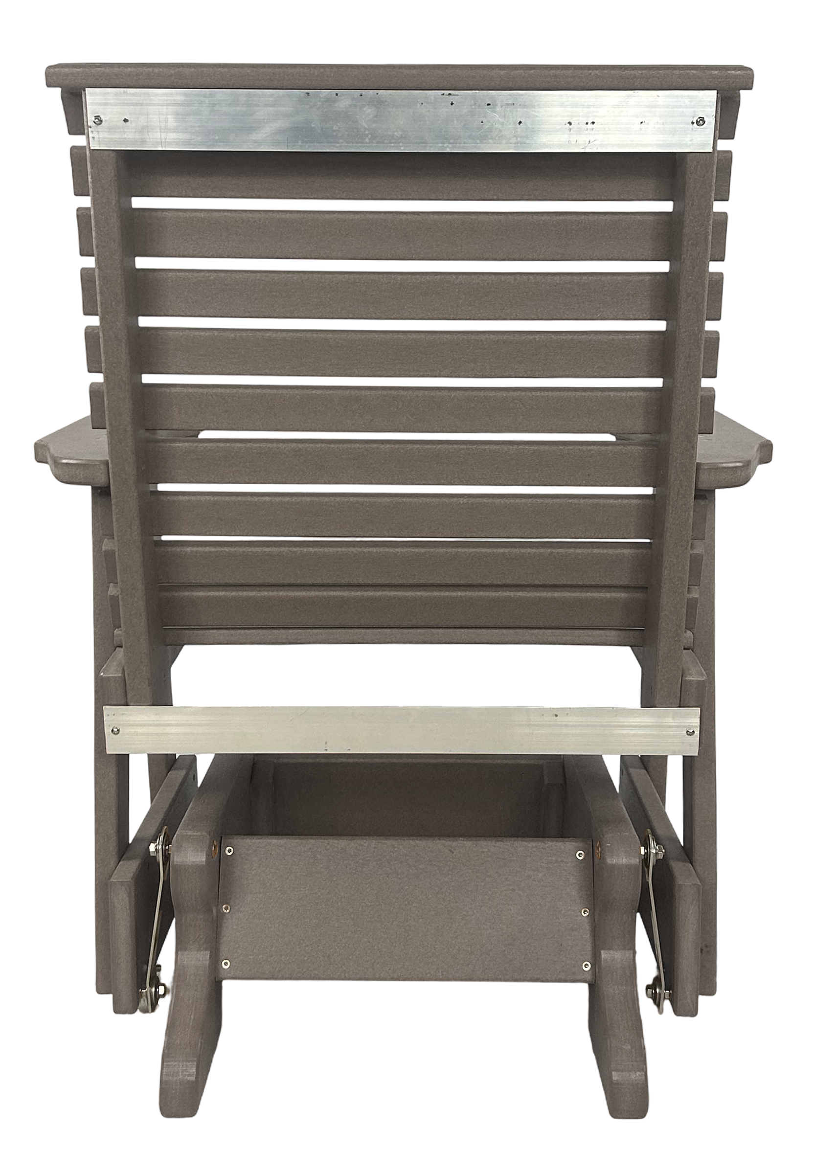 Set of 6 - Rolled Back Single Gliders With Built In Cup Holders