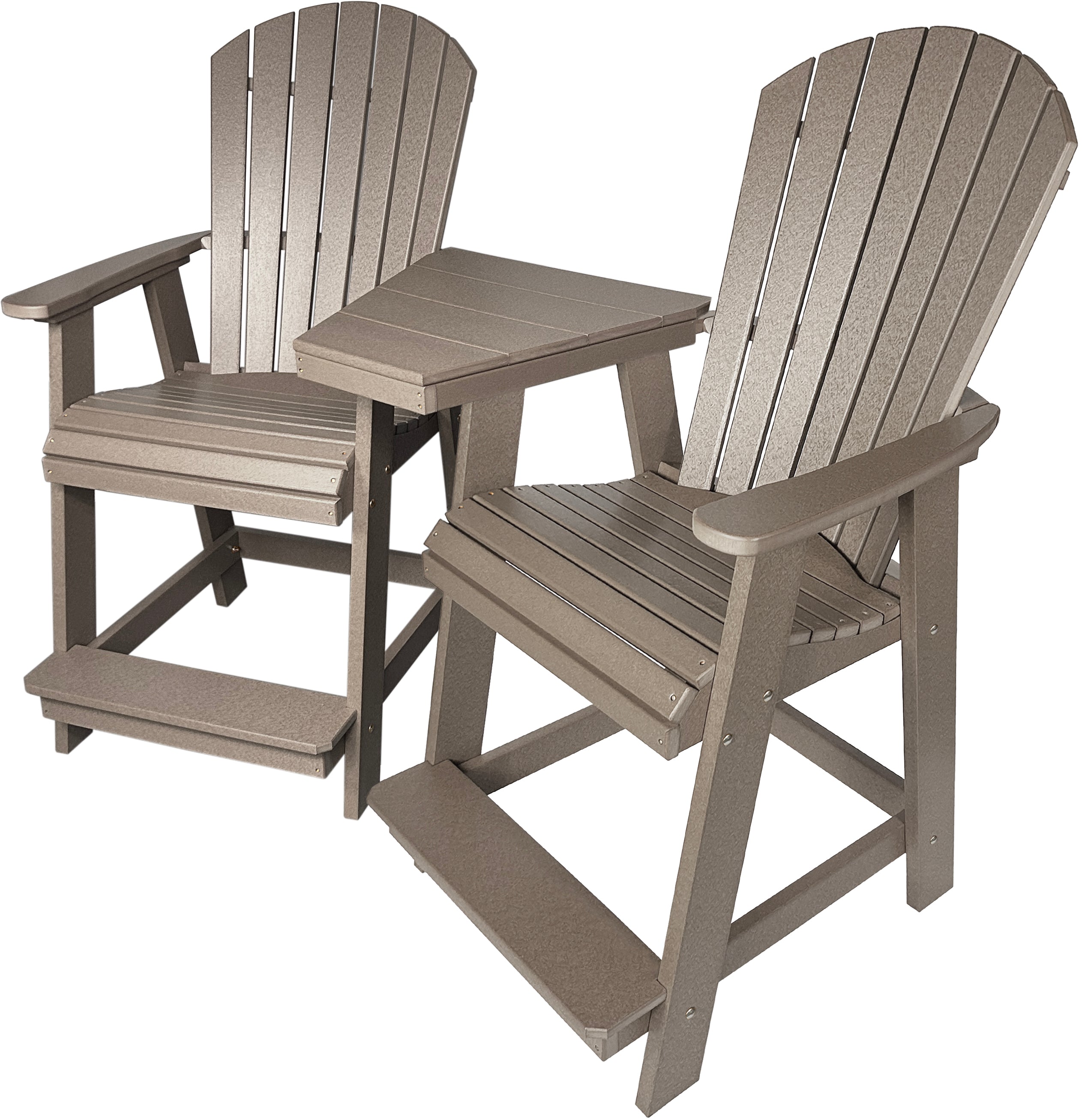 Oceanview Counter Height Tete-a-tete