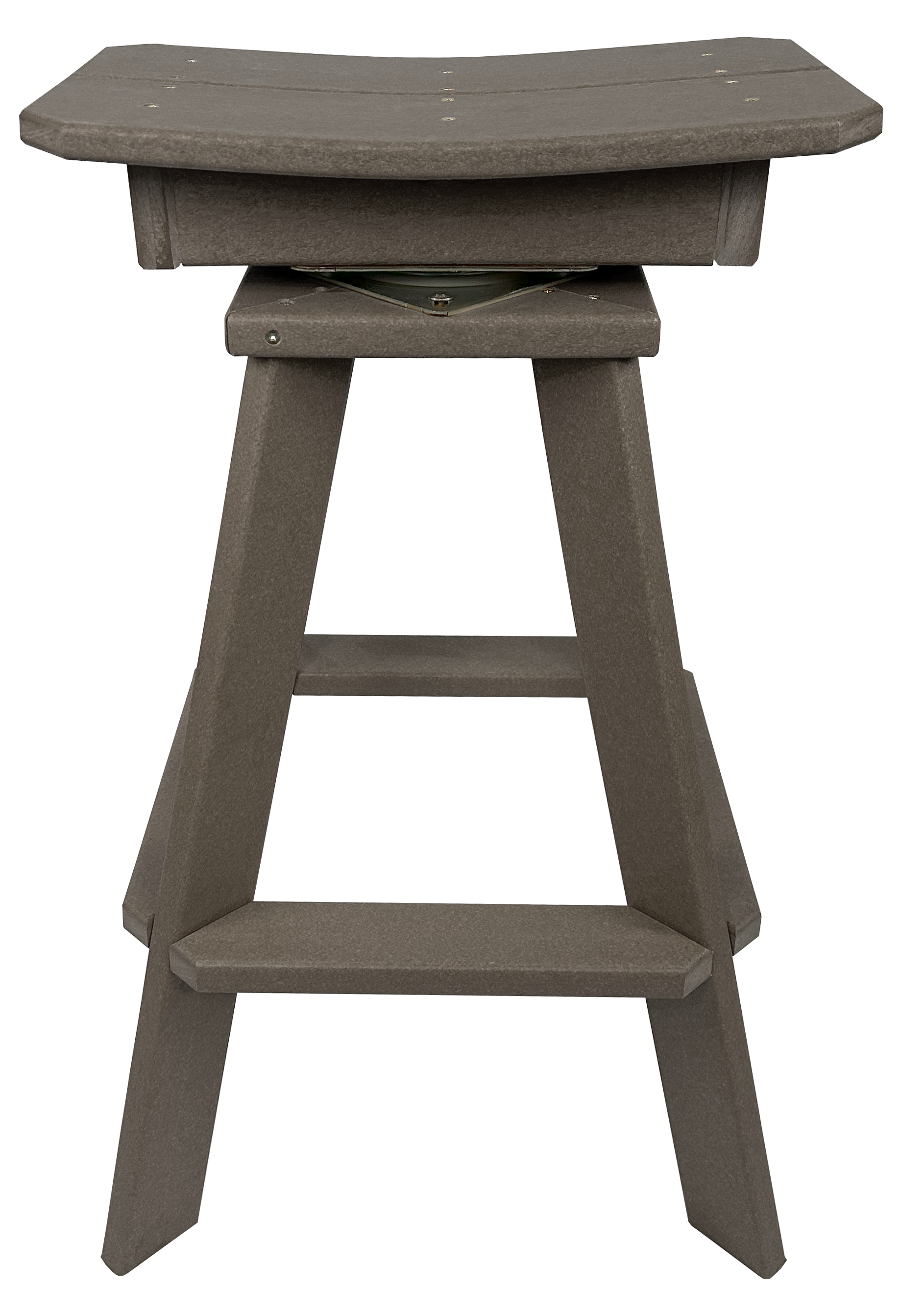 Set of 6 - Swivel Saddle Bar Stools