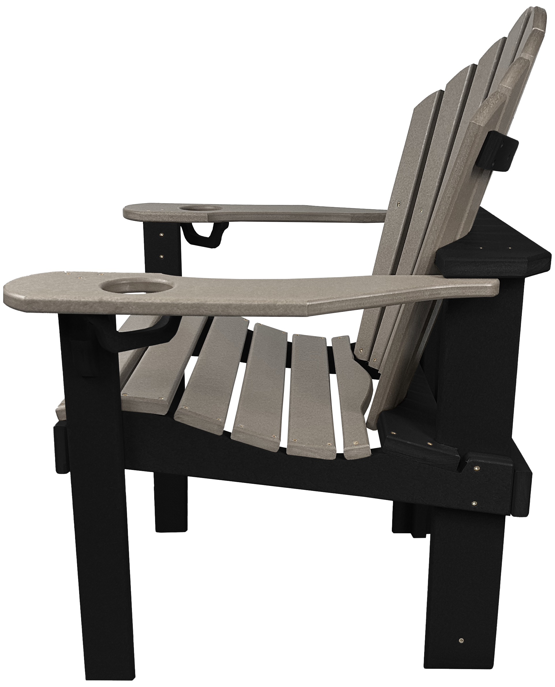 7-Piece 60”rd. Bridgewater Dining Set With Built In Cupholders