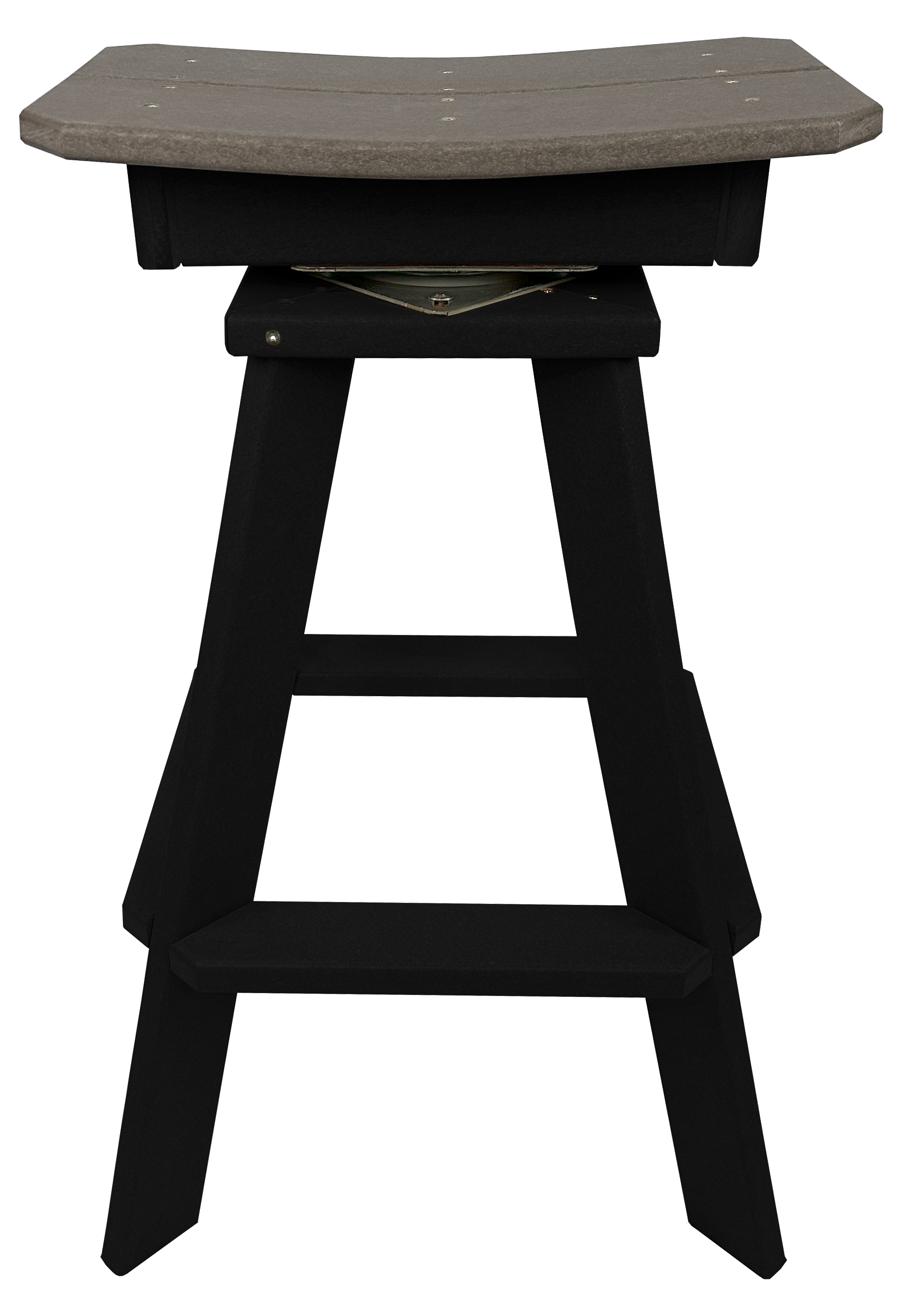 Set of 6 - Swivel Saddle Bar Stools