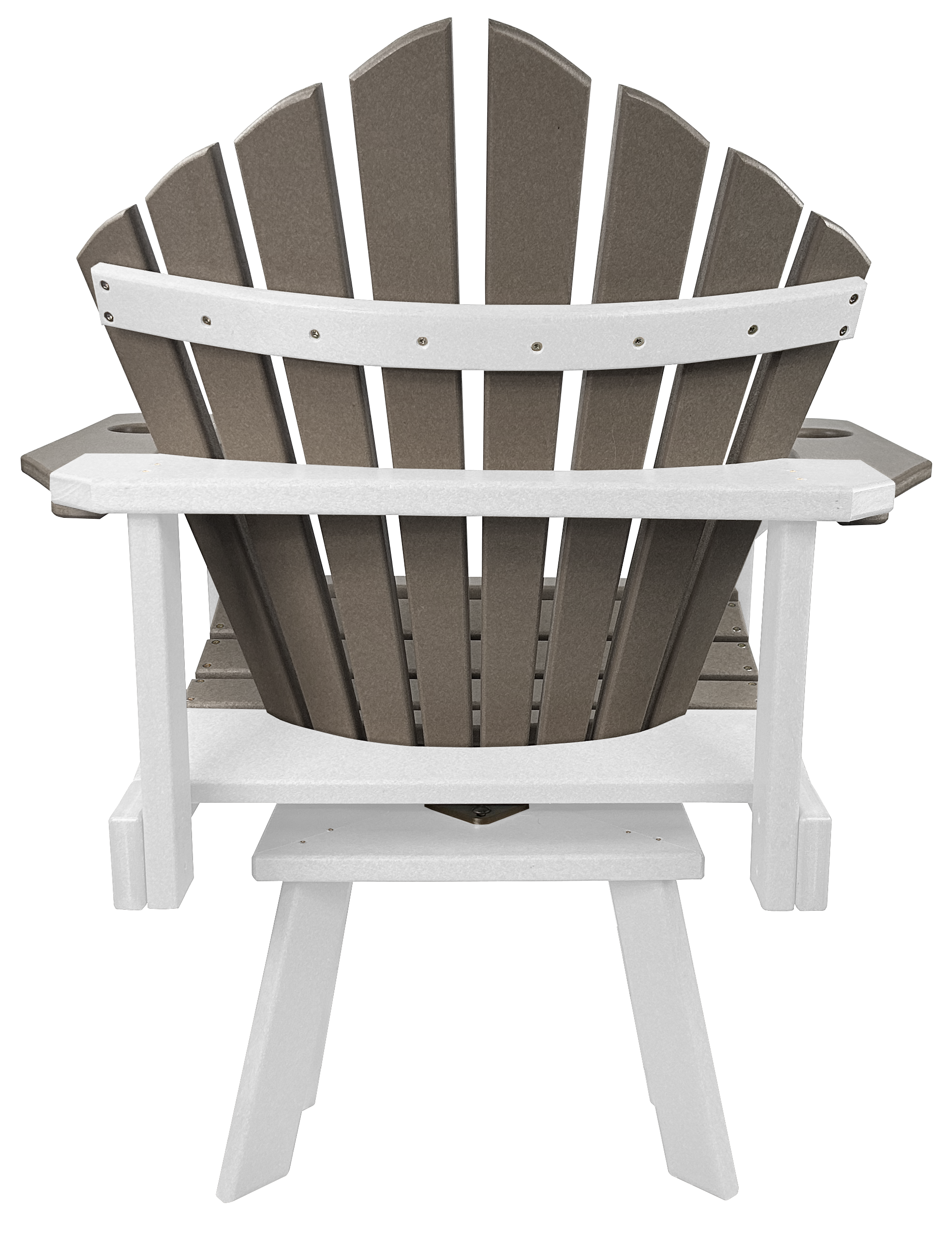 7-Piece 60”rd. Bridgewater Swivel Dining Set With Built In Cupholders