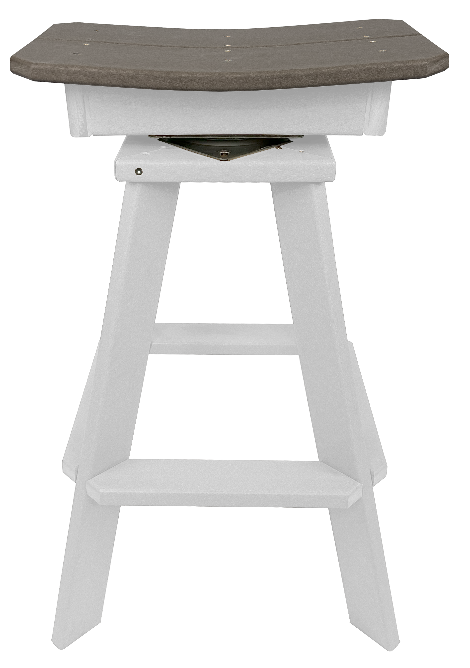 Set of 6 - Swivel Saddle Bar Stools