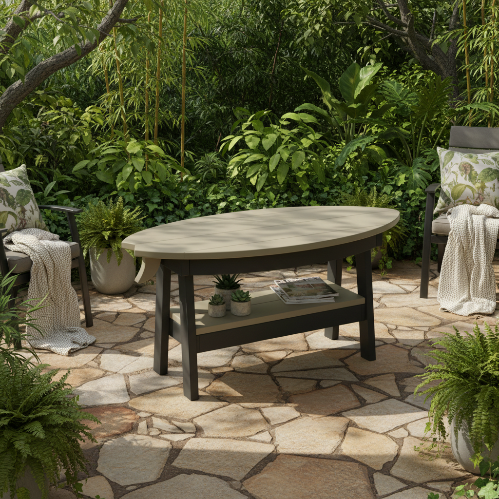DuraWeather Poly SURFBOARD COFFEE TABLE