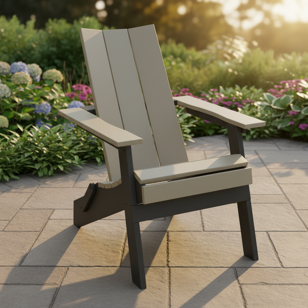 DuraWeather Poly MODERN FOLDING ADIRONDACK