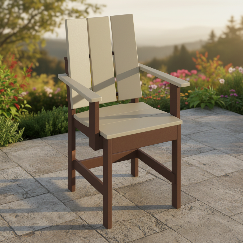 DuraWeather Poly MODERN DINING CHAIR