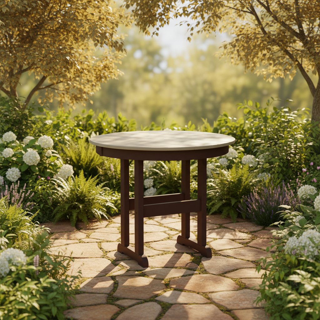 DuraWeather Poly 38 ROUND TABLE