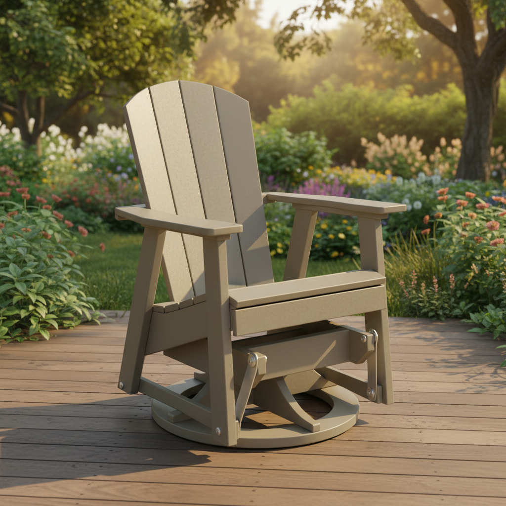 DuraWeather Poly SWIVEL GLIDER