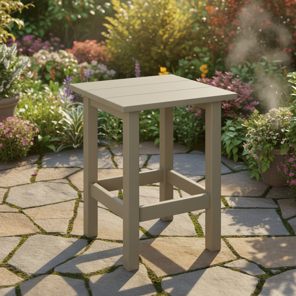 DuraWeather Poly MODERN END TABLE