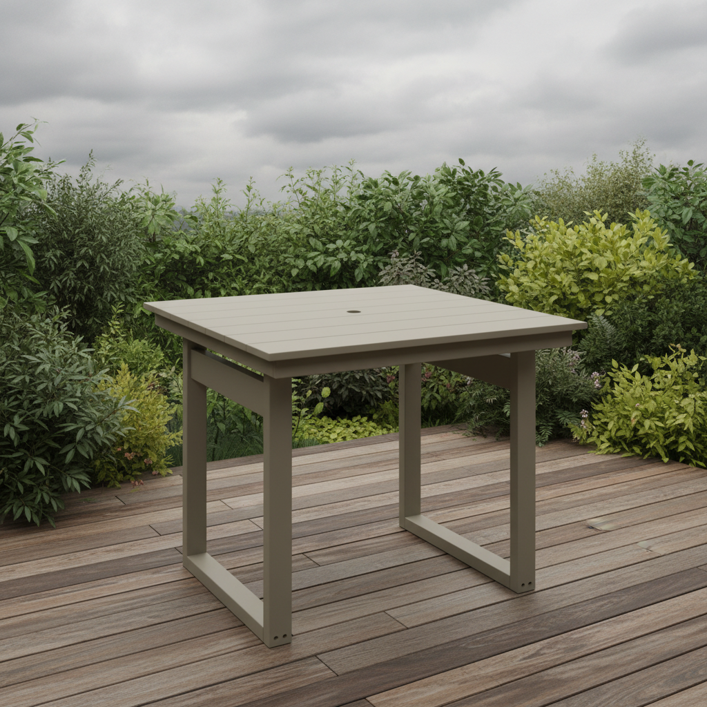 DuraWeather Poly MODERN 38 SQUARE TABLE