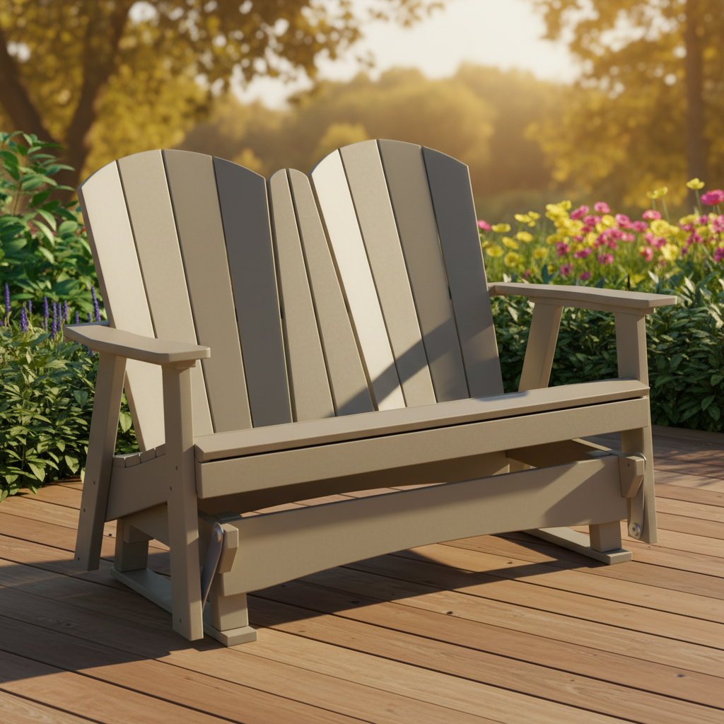 DuraWeather Poly 4 CHAIR GLIDER