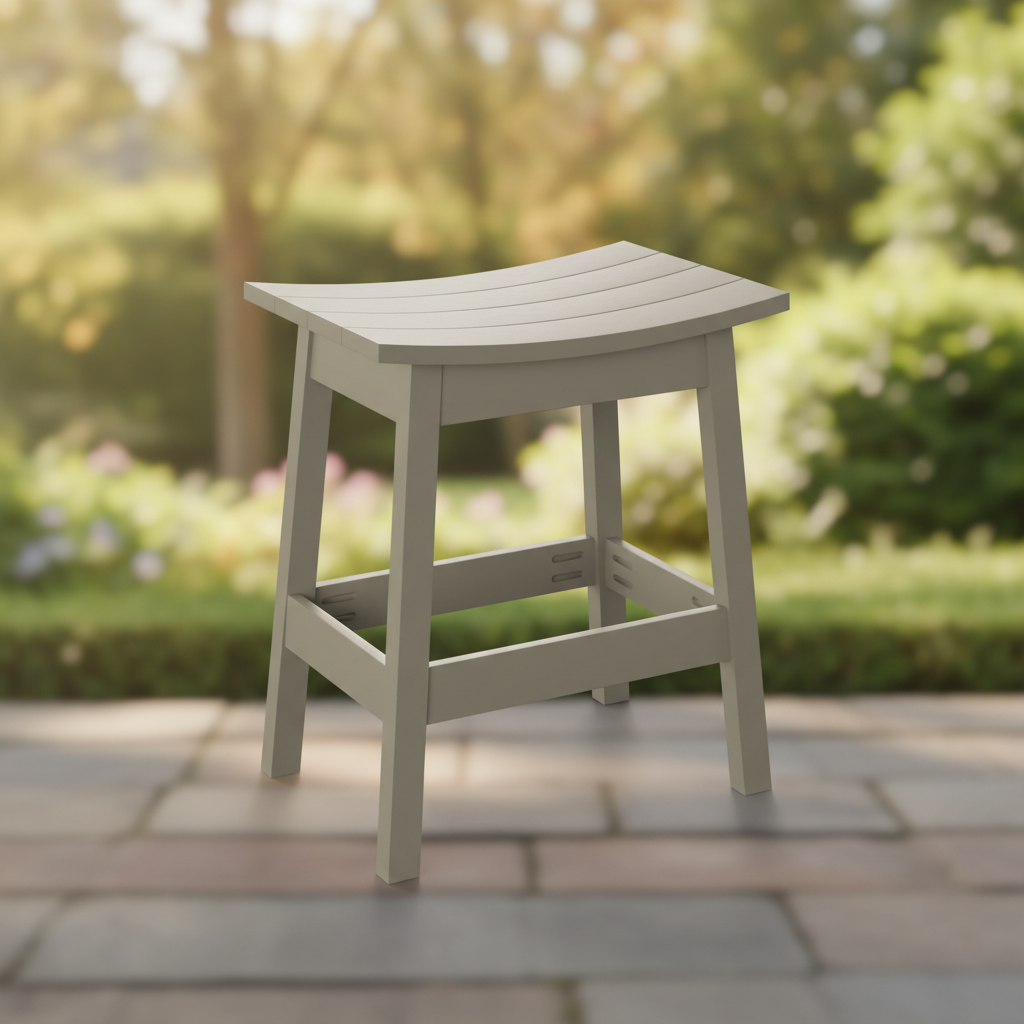 DuraWeather Poly SADDLE STOOL