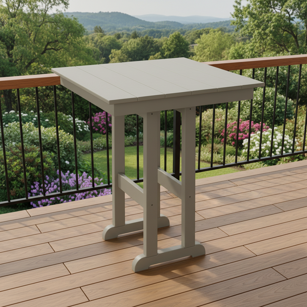 DuraWeather Poly 33 SQUARE TABLE