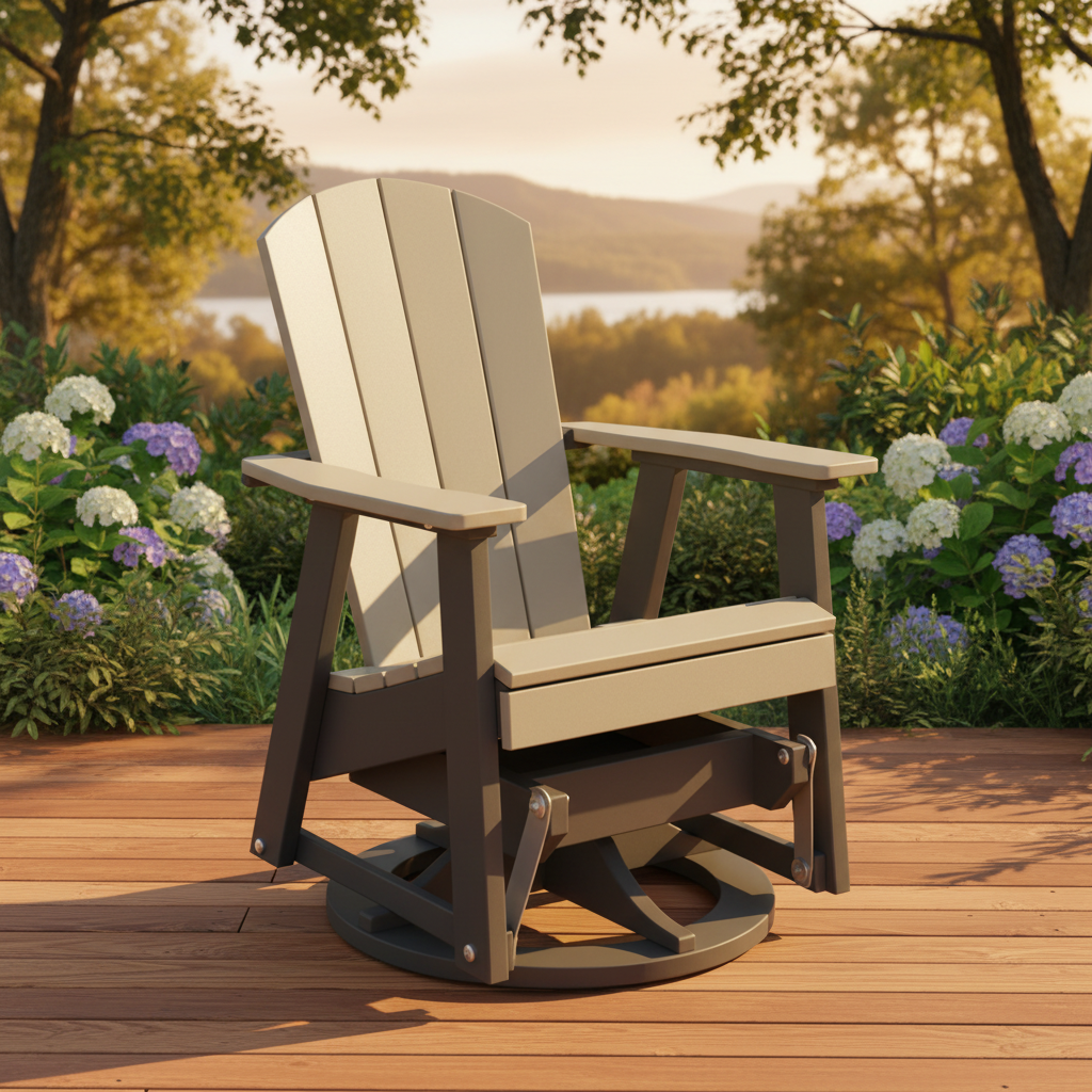 DuraWeather Poly SWIVEL GLIDER