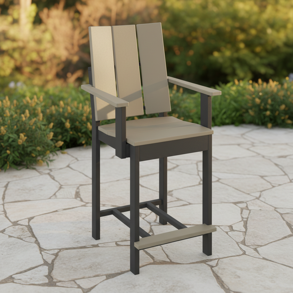 DuraWeather Poly MODERN DINING CHAIR