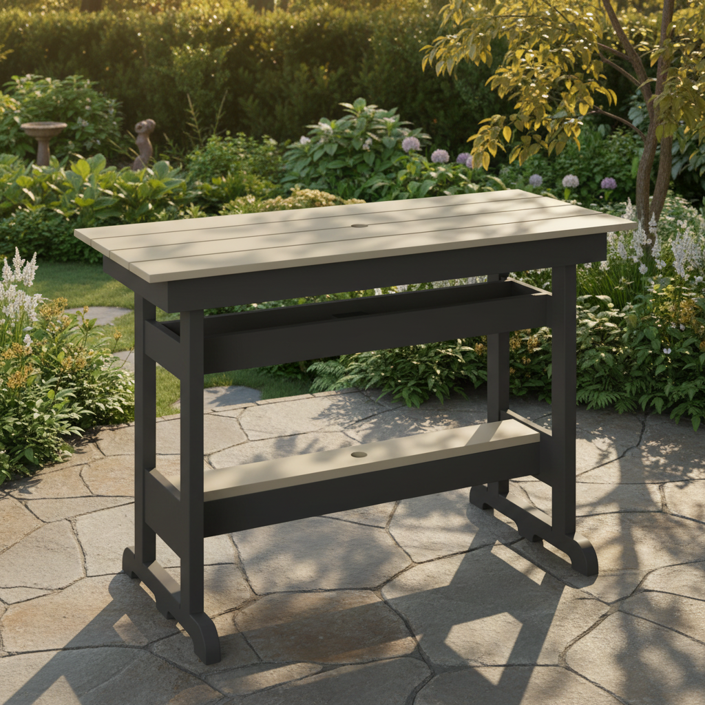 DuraWeather Poly BAR TABLE