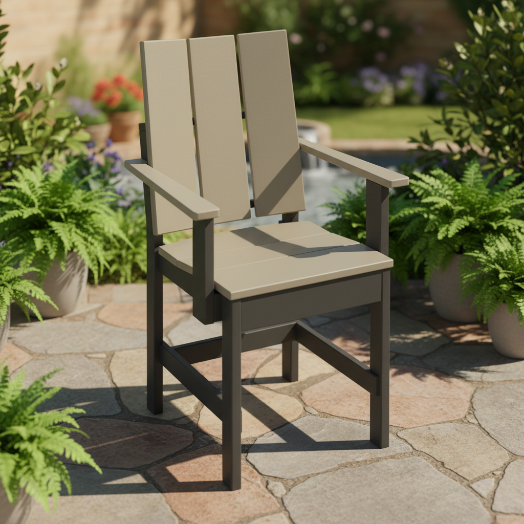 DuraWeather Poly MODERN DINING CHAIR