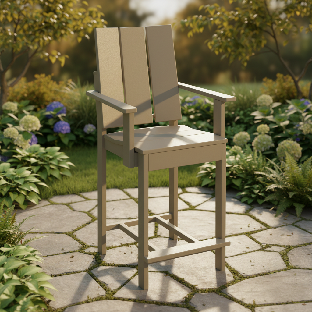 DuraWeather Poly MODERN DINING CHAIR