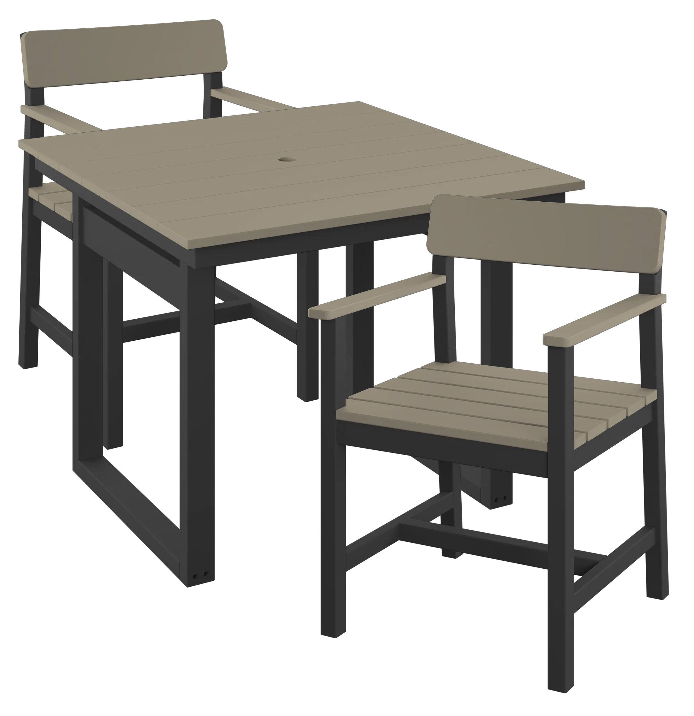 3-Piece Beverly Dining Table Set