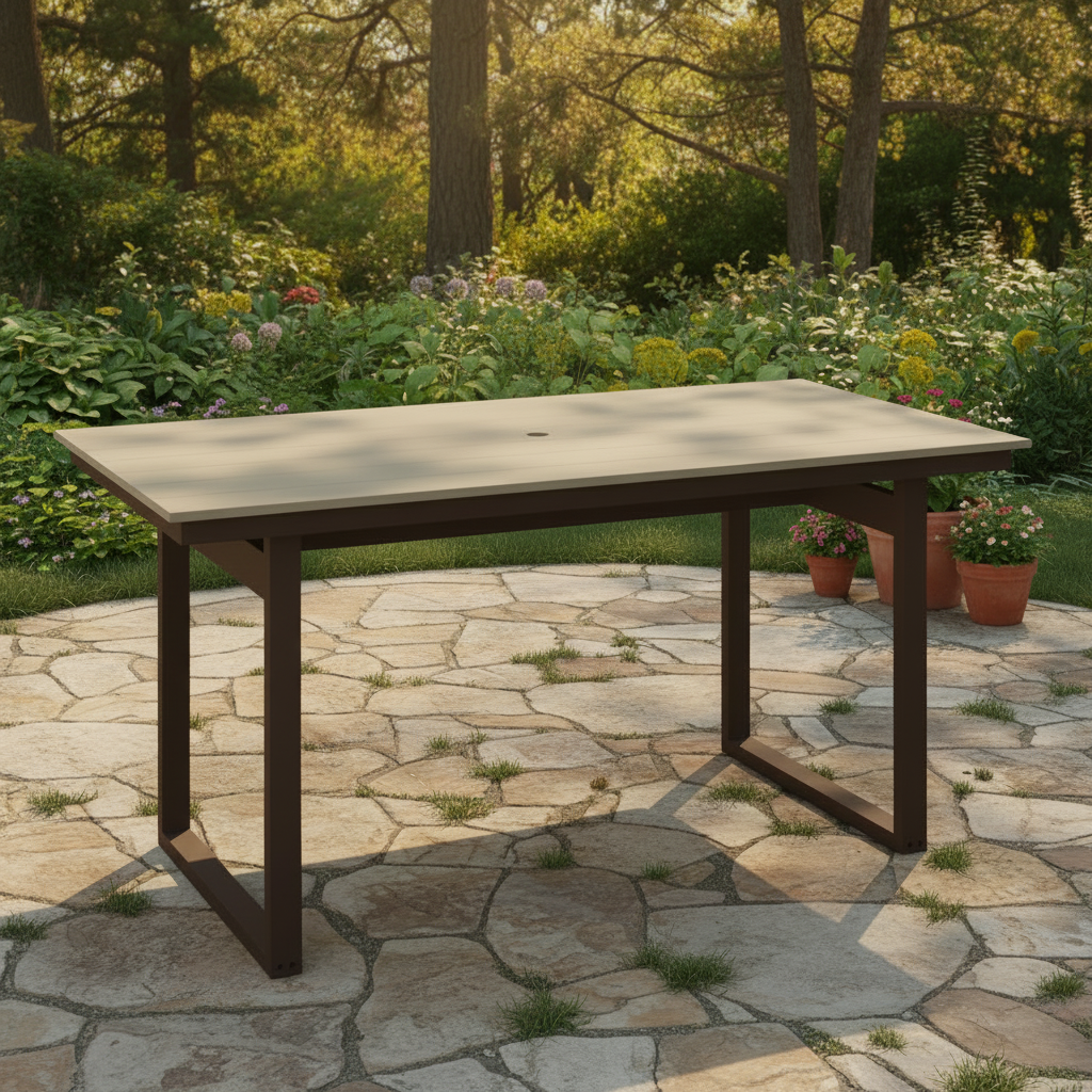 DuraWeather Poly MODERN 38 x 74 TABLE