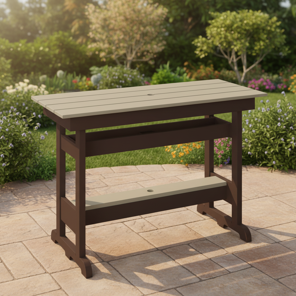 DuraWeather Poly BAR TABLE