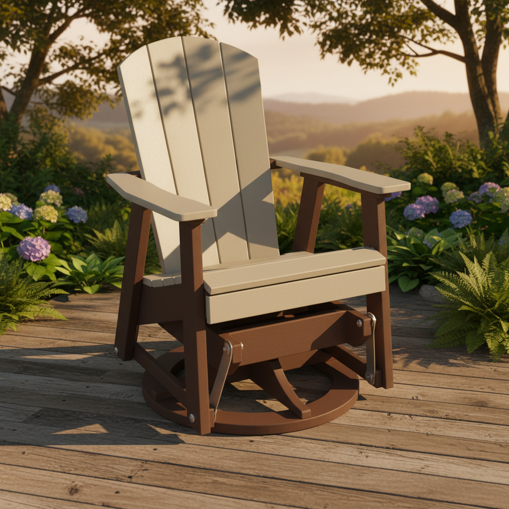 DuraWeather Poly SWIVEL GLIDER