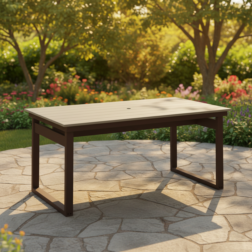 DuraWeather Poly MODERN 38 x 64 TABLE