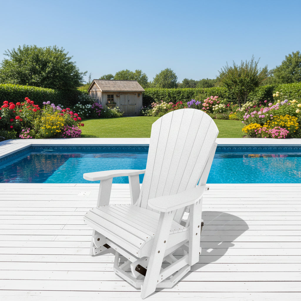 Adirondack Swivel Glider
